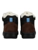 Geox Stiefelette WILLABOOM B ABX K Braun/Schwarz