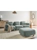 Beliani 4-tlg Modulsofa AMLI in Grün/Braun