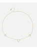 Diamant L'éternel Halskette aus 375 Gelbgold
