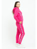 Tom Barron Freizeitanzug Tom Barron Line Pattern Sweatshirt Hoddie And Pant Set in FUCHSIA