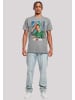 F4NT4STIC T-Shirt Big Bang Theory TV Serie Sheldon Loser Painting in grau meliert