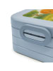 Mr. & Mrs. Panda Snack Box Hund Flauschig Design ohne Spruch in Blau Pastell