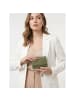 Lazarotti Bologna Leather XL Geldbörse mit Zip-Around Fach Leder 14 cm in olive
