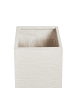 Beliani Outdoor Blumentopf DION in Beige - (W) 26 x (H) 60 x (L) 26 cm