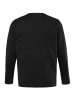 Men Plus Kurzarm T-Shirt in schwarz