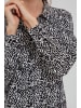 ICHI Langarmbluse IHVERA SH3 - 20113529  Bluse mit Allover-Muster in schwarz