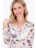 Usha Women Blouse in violet multicolor