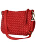 Florence Florence Umhängetasche Leder rot ca. 27cm
