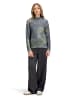 Betty Barclay Strickpullover mit Pailletten in Grau/Grün