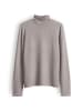 someday. Kirosie soft Rollkragenshirt mit Rippstruktur in Taupewood Melange Light