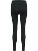 Hummel Hummel Leggings Hmlmt Multisport Damen Atmungsaktiv Schnelltrocknend Nahtlosen in BLACK