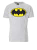 Logoshirt T-Shirt Batman - Logo in grau-meliert