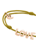 Echtzeit Armband Love Letters in grün