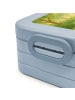 Mr. & Mrs. Panda Lunch Box Axolotl Tanzen Design ohne Spruch in Blau Pastell