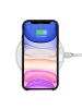 Platyne Feste Silikonhülle für iPhone 11 in Schwarz