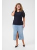 KAFFE curve T-shirt KCtana Regular fit in Midnight Marine
