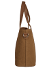 Cluty Handtasche echt Leder in cognac