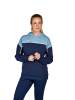 erima Damen Change By Erima Kapuzensweat in new navy/faded denim/weiß