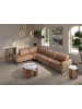 Angel Cerdá Relax Chaiselongue Sofa 6281 in Braun / Schwarz – (B)376 x (H)240 x (T)104 cm