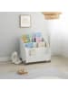 relaxdays Bücherregal Kinder in Weiß - (B) 62 x (H) 57 x (T) 42 cm