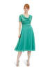 Vera Mont Cocktailkleid im Glitzer-Look in Patch Green/Green