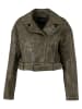 Urban Classics Urban Classics Lederjacken in olive