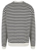 Urban Classics Sweater in whitesand/black