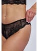 SNOCKS Brazilian Slips aus Spitze Schwarz 3 Stück