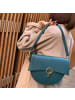 Florence Florence Umhängetasche, Citytasche Leder dunkelbraun ca. 30cm