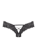PETITE FLEUR GOLD Panty-Ouvert in schwarz