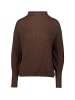 Zero  Strickpullover mit Pailletten in BrownBrown