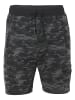 KOROSHI JOGGER INTERLOCK PRINT SHORTS in CAMUFLAJE / KAMOUFLAGE