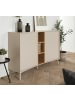 Furn.Design Sideboard Kaschmir, Eiche Artisan 135 cm, Kommode mit Push-to-Open