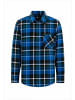 Threadbare Hemd Amit in Blue_Check