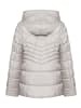 Betty Barclay Outdoorjacke mit abnehmbarer Kapuze in Silver Cloud