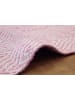 Kayoom Wohnzimmer Teppich – Webteppich Aperitif 410 in pink - rechteckig