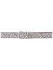 b.belt Gürtel Leder braun- metallic