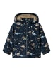 name it Winterjacke Dinoprint NMMSNOW05 JACKET in dark sapphire