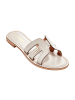 Les Tropéziennes par M Belarbi Ledersandalen von Les Damia Beige