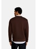 Tom Tailor Sweatshirt in dunkelbraun