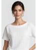 Usha Women Blouse in White