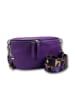 Florence Leder Gürteltasche Florence Tasche violett, mehrfarbig, lila ca. 25cm