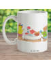 Mr. & Mrs. Panda Kindertasse Ostern Frühstück ohne Spruch in Weiß