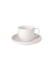 Villeroy & Boch Espressotasse mit Untertasse Afina 50 ml in weiß