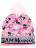 Disney Minnie Mouse Set Mütze & Handschuhe Disney Minnie Mouse in Rosa-Grau