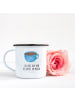 Mr. & Mrs. Panda Kaffeetasse Kaffee Tasse mit Spruch in Weiß