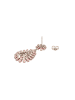 faina Women Earrings in Silver Pink