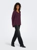 ONLY Strickpullover in Mauve Wine