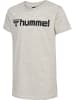 Hummel T-Shirt Hmlmover Kinder in EGRET MELANGE