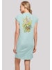 F4NT4STIC T-Shirt Kleid Blumen Muster grün in Bluemint